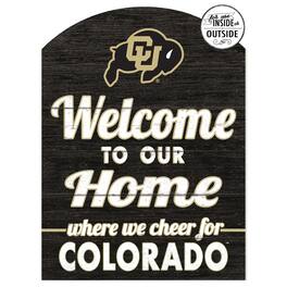 Jardine - Colorado Buffaloes 16'' x 22'' Marquee Sign - Black