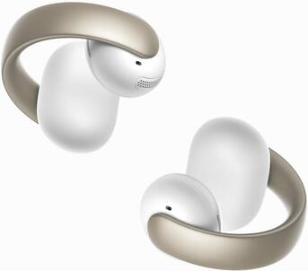 Soundcore - by Anker AeroClip Open-Ear Clip-On Earbud Headphones - Champagne Mist