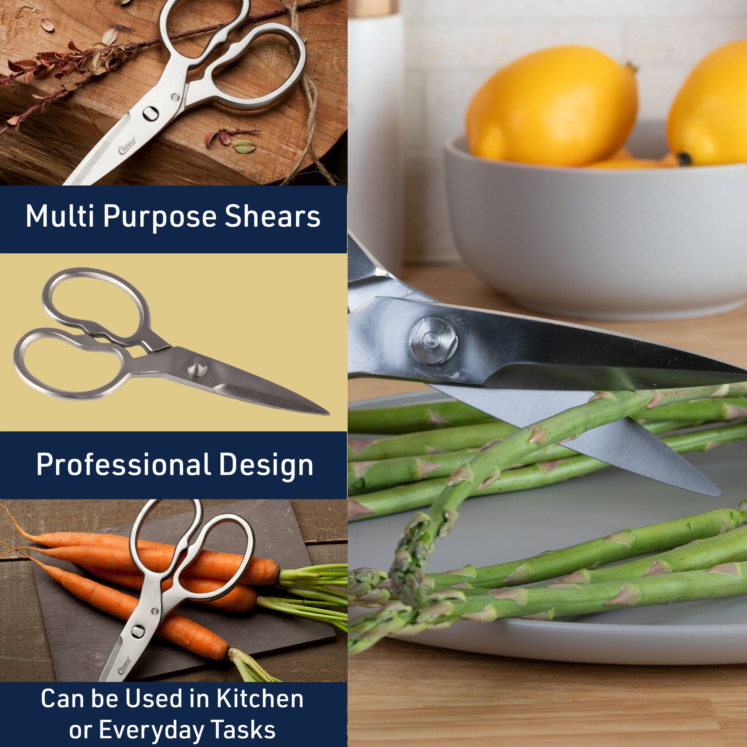 Choeer Multi Purpose Shears Professional Design Can be Used in Kitchen or Everyday Tasks