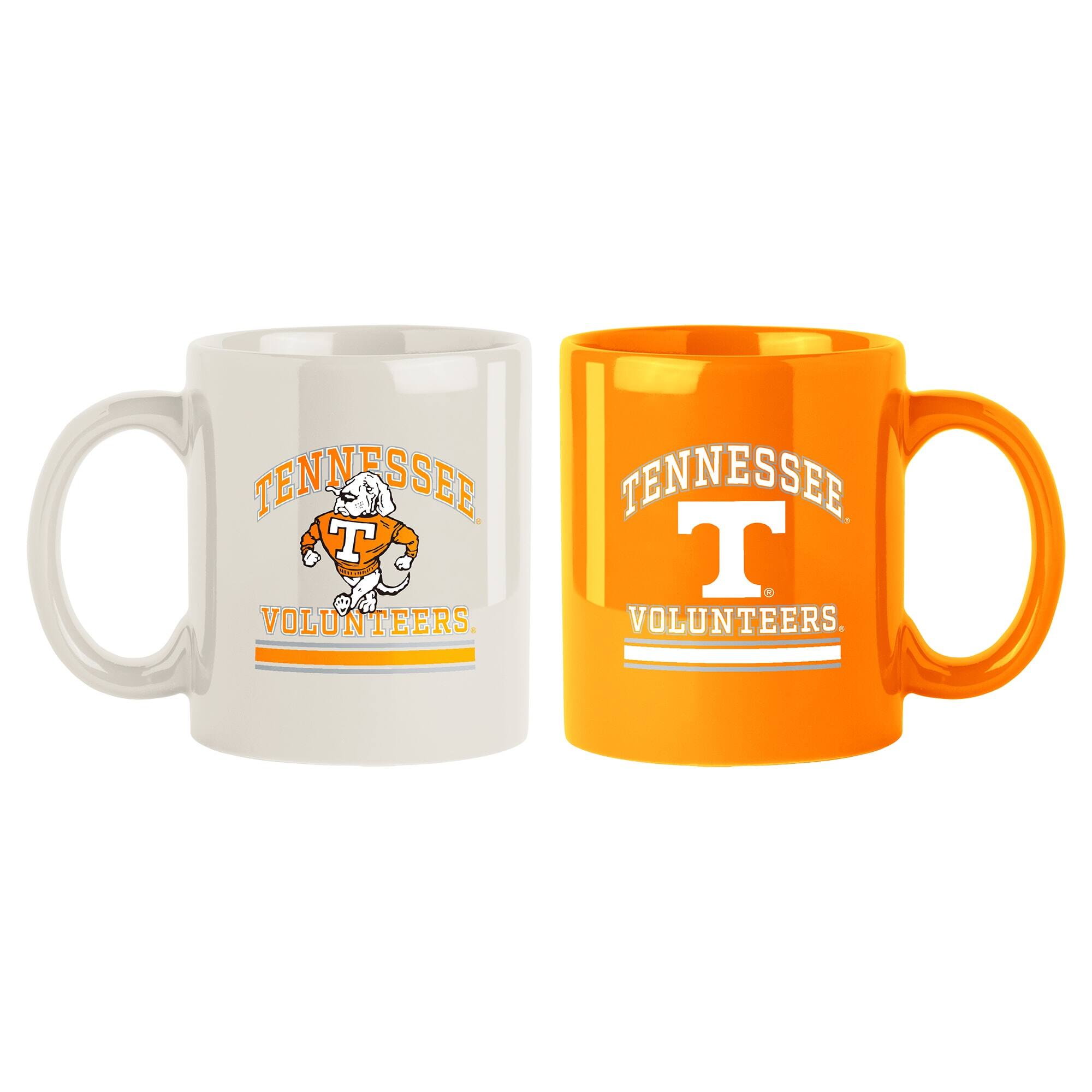Logo Brands - Tennessee Volunteers 15oz. Current & Throwback Mug Set - Multicolor price history on PriceWatchPro