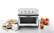 Alt View 13. Chefman - Toast-Air 6-Slice Convection Toaster Oven + Air Fryer - Silver.