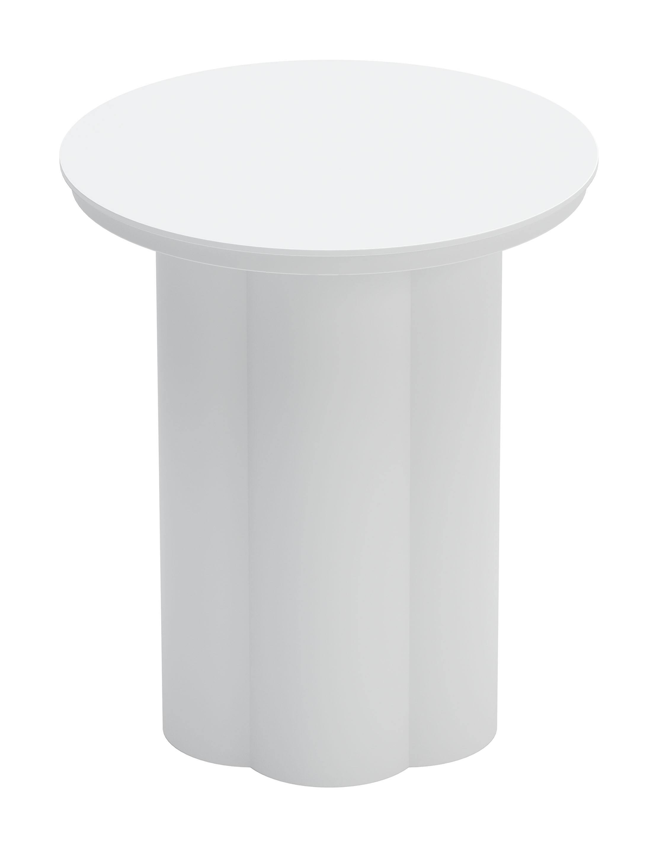 Alt View 2. Hivvago - Kogur Side Table White - White.