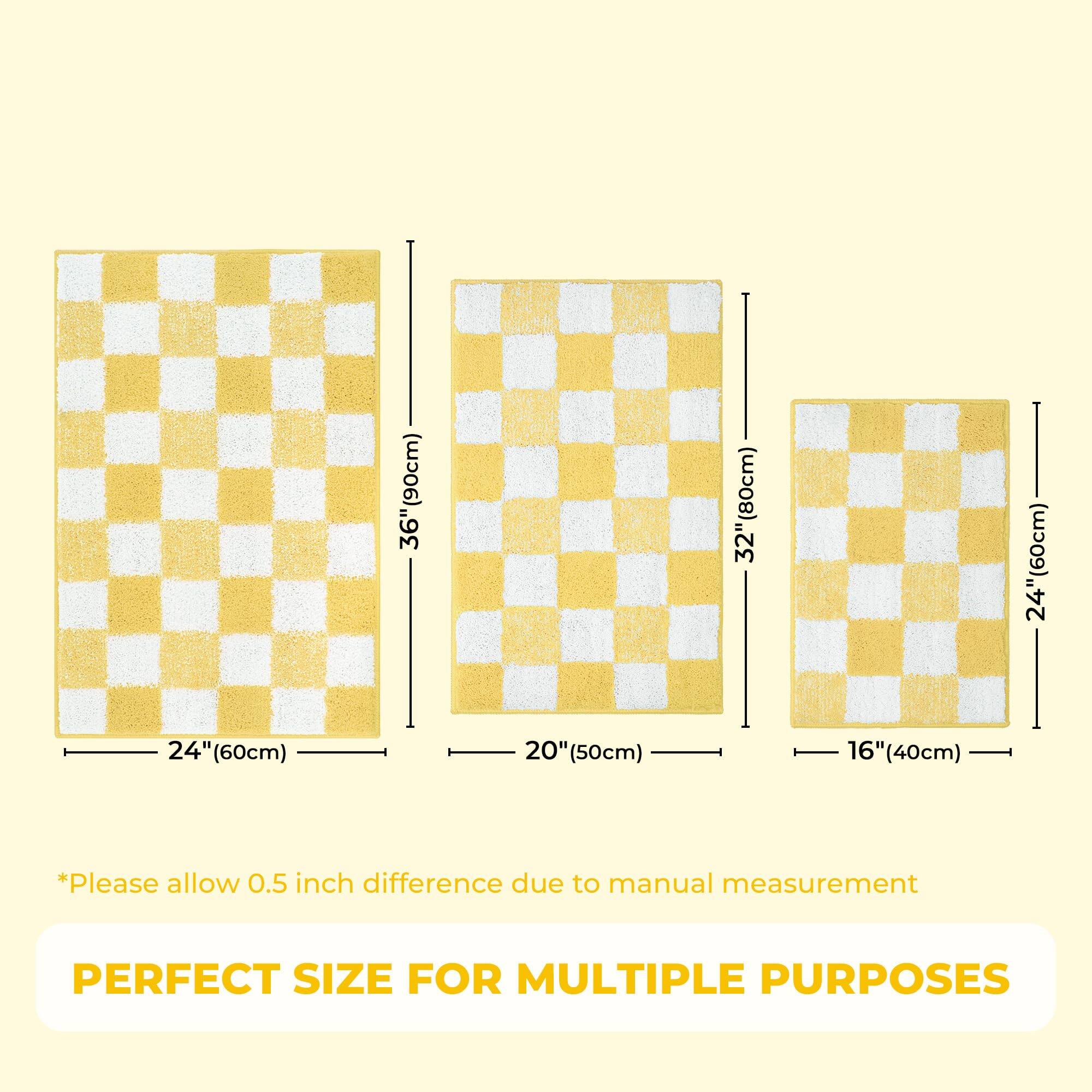 36" (90cm) x 24" (60cm)  
32" (80cm) x 20" (50cm)  
24" (60cm) x 16" (40cm)  

*Please allow 0.5 inch difference due to manual measurement  

PERFECT SIZE FOR MULTIPLE PURPOSES