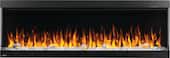 Napoleon - Trivista Pictura 50-Inch Three-Sided Wall-Hanging Electric Fireplace - Black