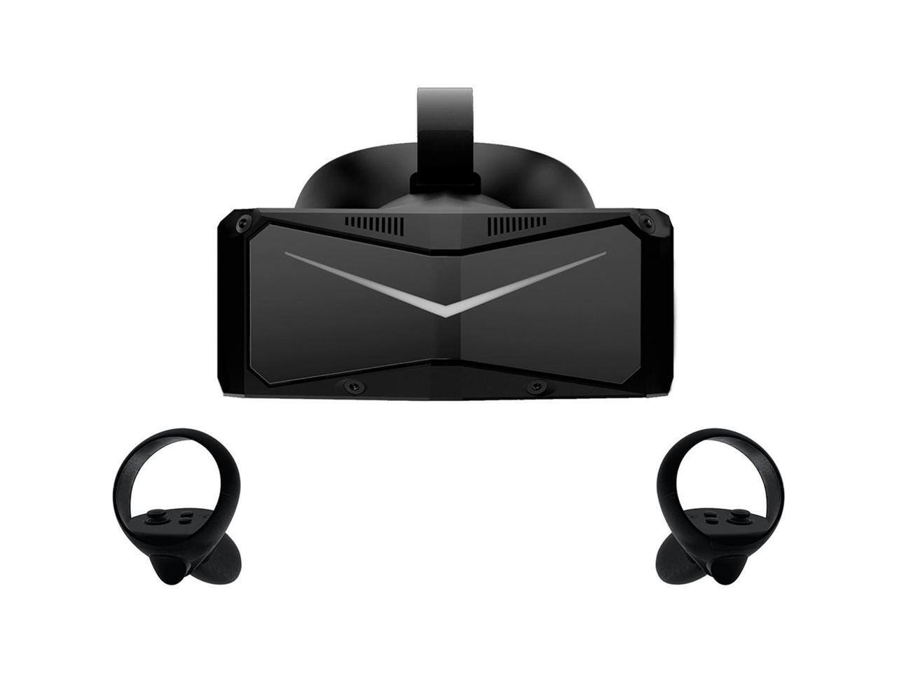 Alt View 7. Pimax - Pimax Crystal Light VR Headset - Local Dimming, Dual QLED + mini-Led, 120Hz, 5760x2880, with Controllers PVH00010174 - Black.
