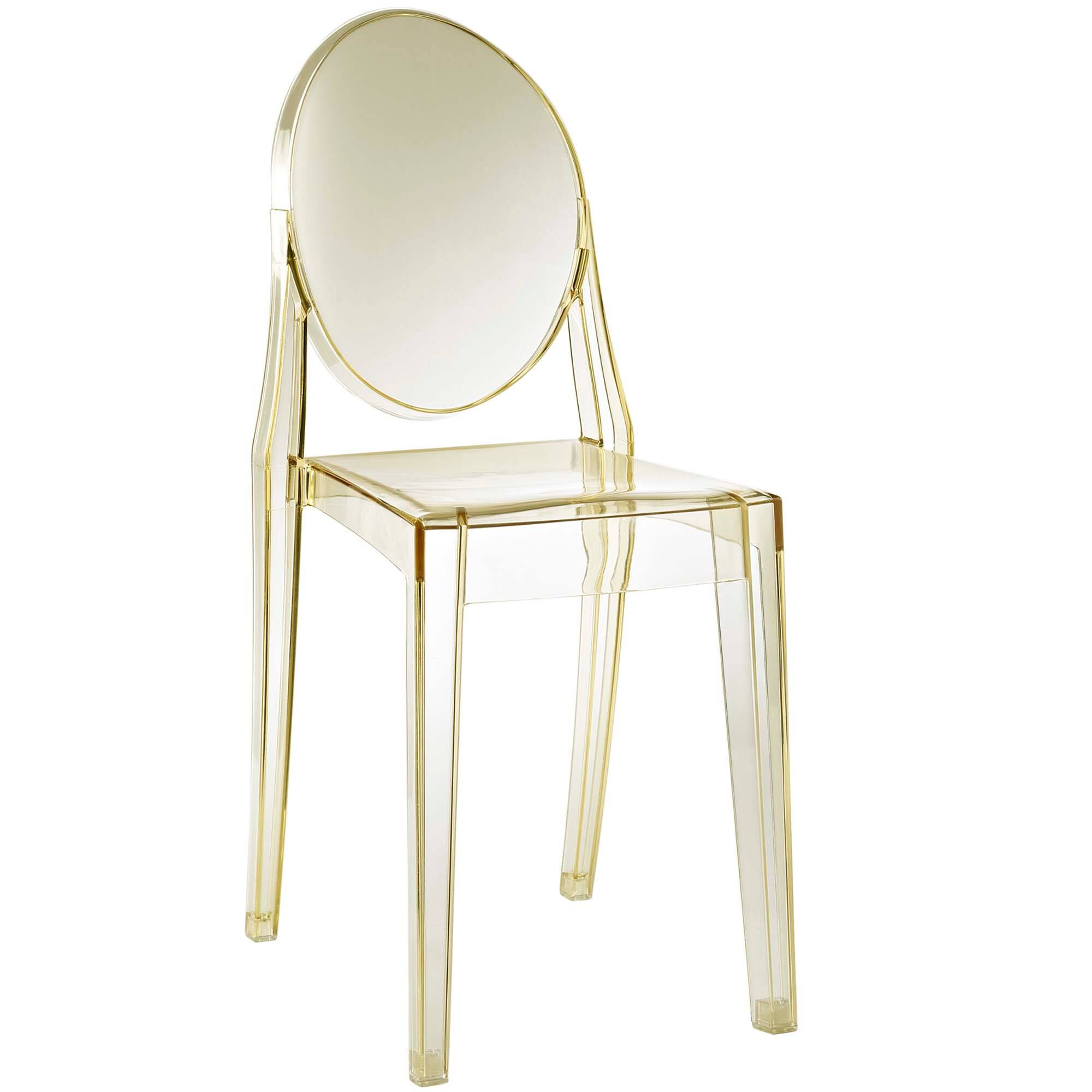 Back. Modway - Casper Dining Chairs Set of 2 by Modway - Yellow.