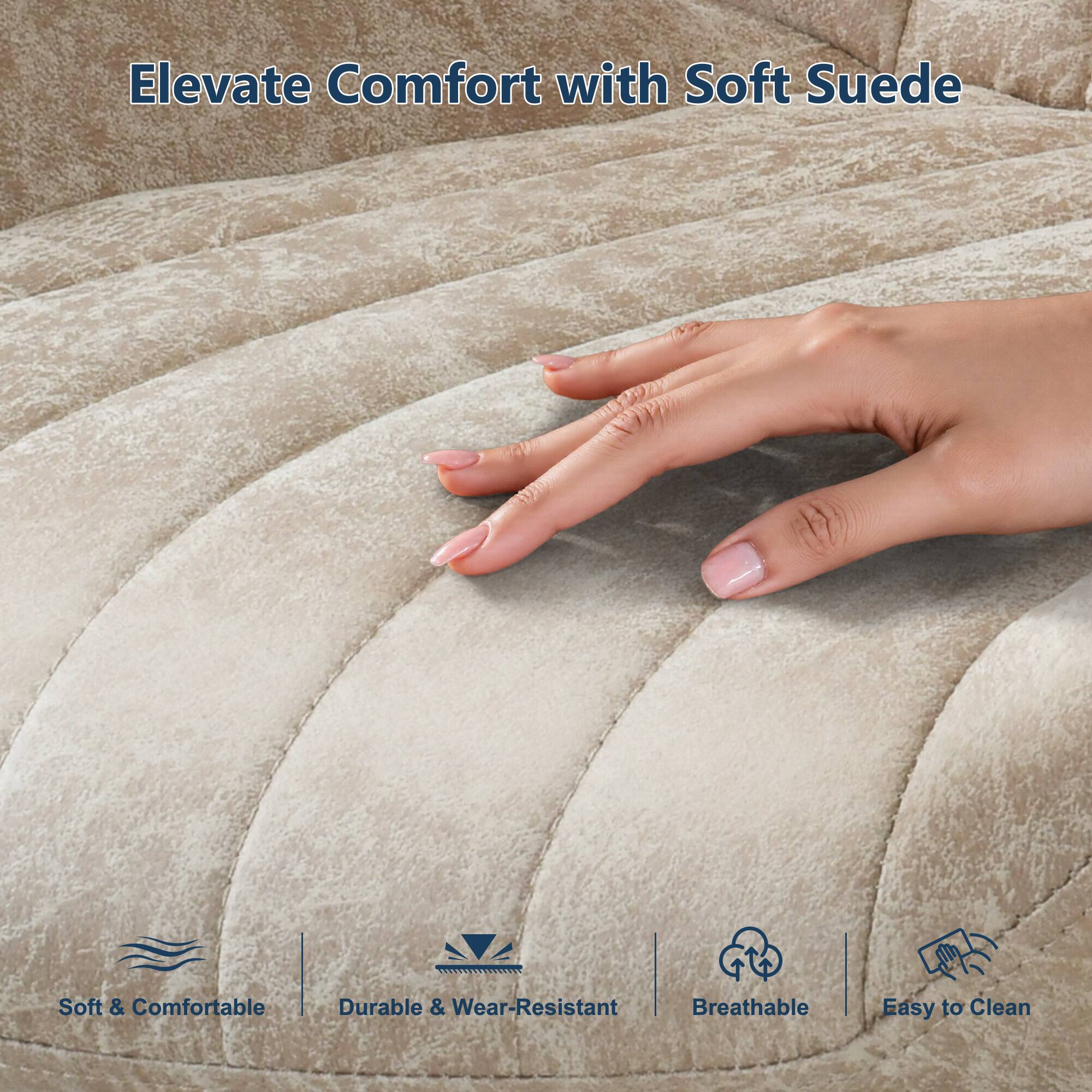 Elevate Comfort with Soft Suede

- Soft & Comfortable
- Durable & Wear-Resistant
- Breathable
- Easy to Clean