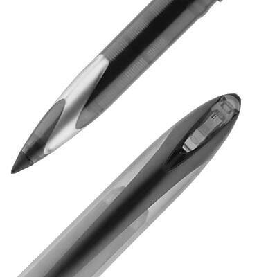 Alt View 1. uni-ball - uni AIR Porous Point Pens, Medium Point, 0.7mm, Bold Point, Black Ink, 3/Pack (1926808).