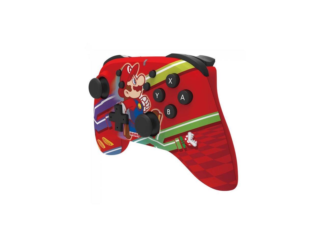 Alt View 1. Hori - HORI Nintendo Switch HORIPAD Wireless Pro Controller -  Super Mario Edition - Multicolor.