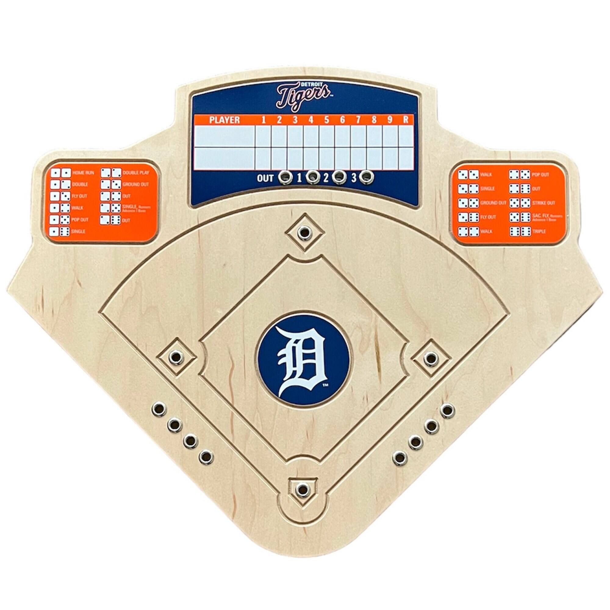 DETROIT Tigers
PLAYER 1 2 3 4 5 6 7 8 9 R
OUT 1 2 3 0
- HOME RUN
- DOUBLE PLAY
- GROUND OUT
- WALK
- SINGLE
- STRIKE OUT
- POP OUT
- FLY OUT
- DOUBLE
- TRIPLE
- WALK
- SINGLE
- GROUND OUT
- STRIKE OUT
- WALK
- TRIPLE