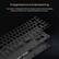 Integrated sound dampening
Two layers of integrated silicone dampening foam absorb pinging noises and echoes for improved keystroke acoustics.