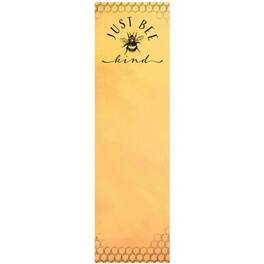 BreeBe - Bee Kind Long Notepad - Orange