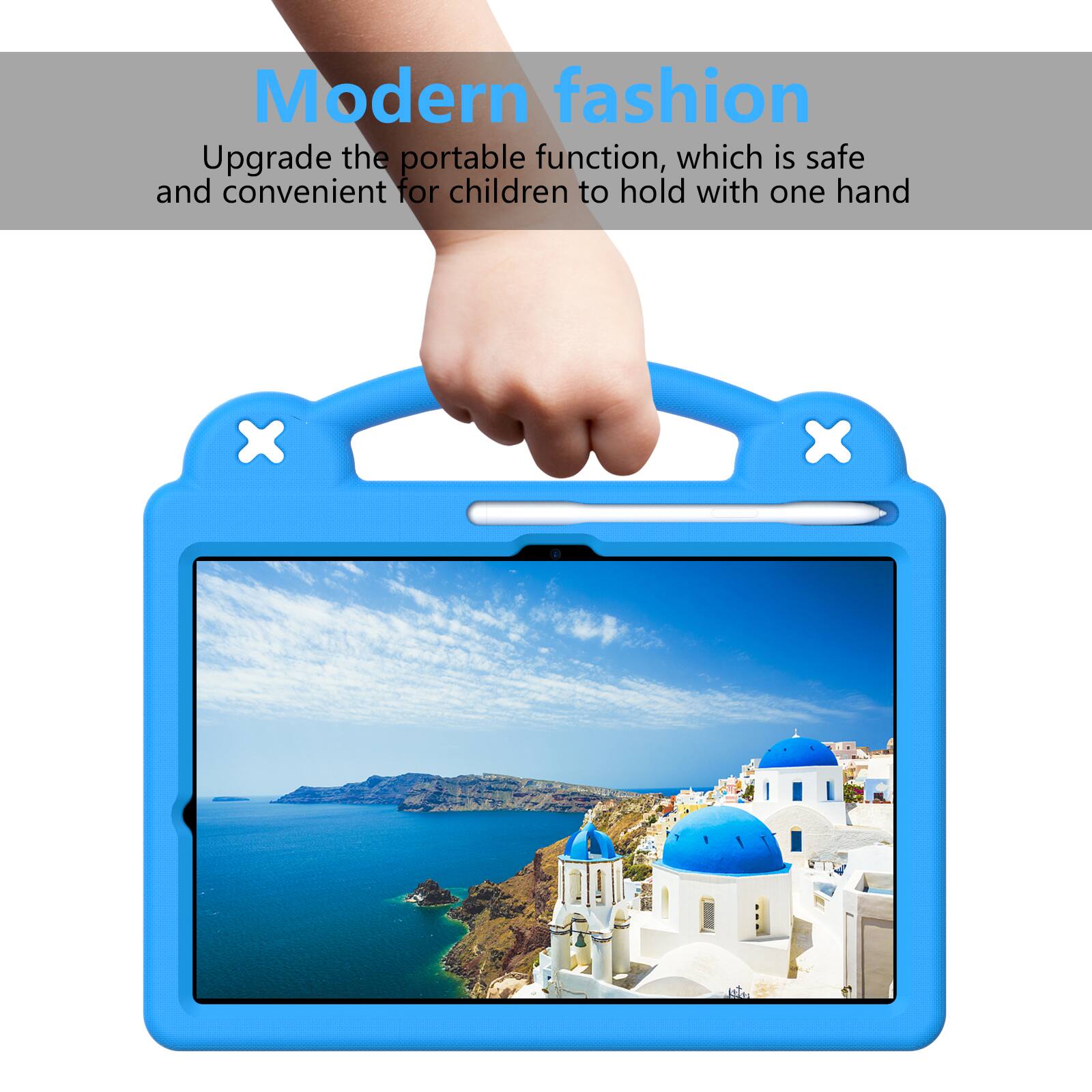 Modern fashion  
Upgrade the portable function, which is safe and convenient for children to hold with one hand