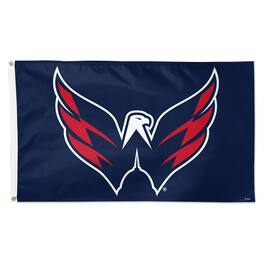 WinCraft - Washington Capitals 3' x 5' Primary Logo Single-Sided Flag - Multicolor