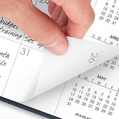 Budget Training Set up  
Month Lists: 31, 2, 8, 9, 15, 22, 16, 1, 29, 23, 30, 24, 31  

APRIL  
S M T W T F S  
29 30 1 2 3 4 5  
6 7 8 9 10 11 12  
13 14 15 16 17 18 19  
20 21 22 23 24 25 26  
27 28 29 30  

MAY  
S M T W T F S  
1 2 3 4 5 6 7  
8 9 10 11 12 13 14  
15 16 17 18 19 20 21  
22 23 24 25 26 27 28  
29 30 31  

AT-A-GLANCE