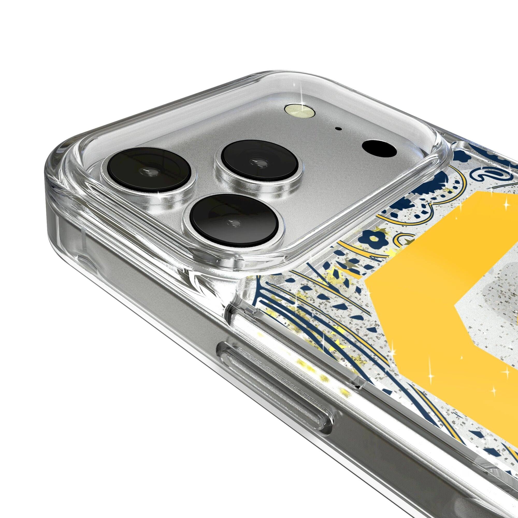 Alt View 2. Keyscaper - Cal Bears Memories Print iPhone Glitter Case - 12 Pro Max - Multicolor.