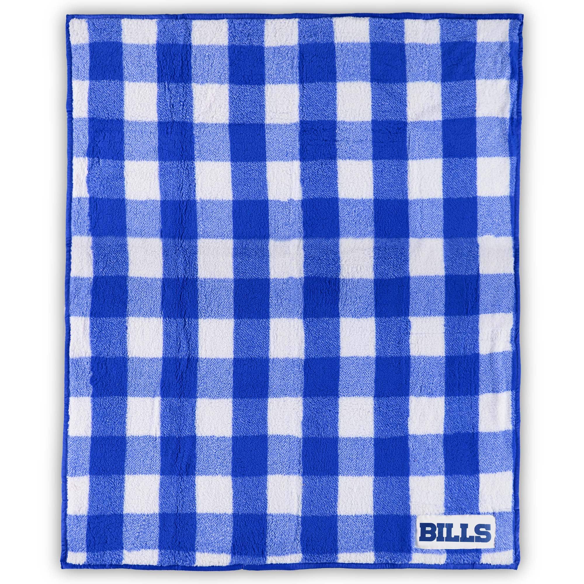 Logo Brands - Buffalo Bills 50'' x 60'' Buffalo Check Frosty Fleece Blanket - Multicolor price history on PriceWatchPro