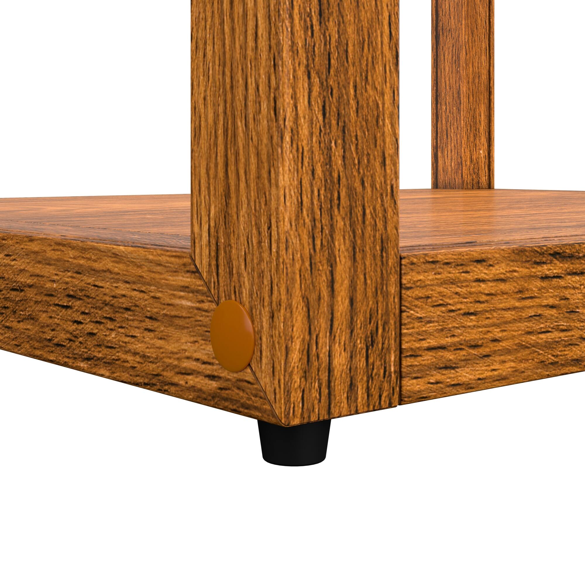 Alt View 8. Koolmore - 21 In. Artisan Upright Light Wooden Bakery Display Case 3.5 Cu. ft. (KM-BDW-25L) - Ash wood color.
