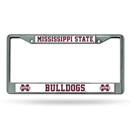 Rico Industries - Mississippi State University Bulldogs Chrome License Plate Frame - Multi