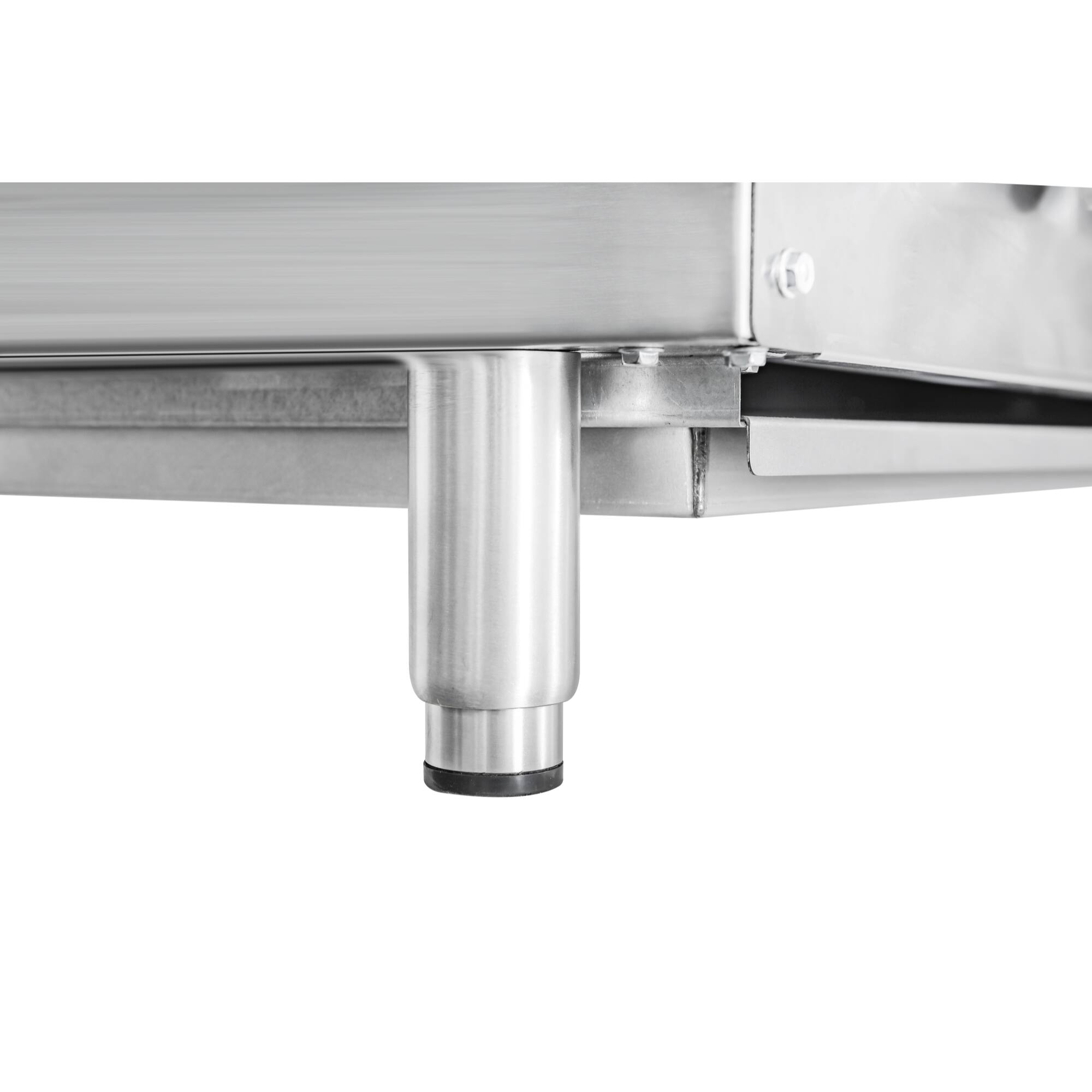 Alt View 7. Koolmore - 36 in. Commercial Six-Burner Step Up Gas Range, 156000 BTU in Stainless-Steel (KM-CRSU-36) - Silver.