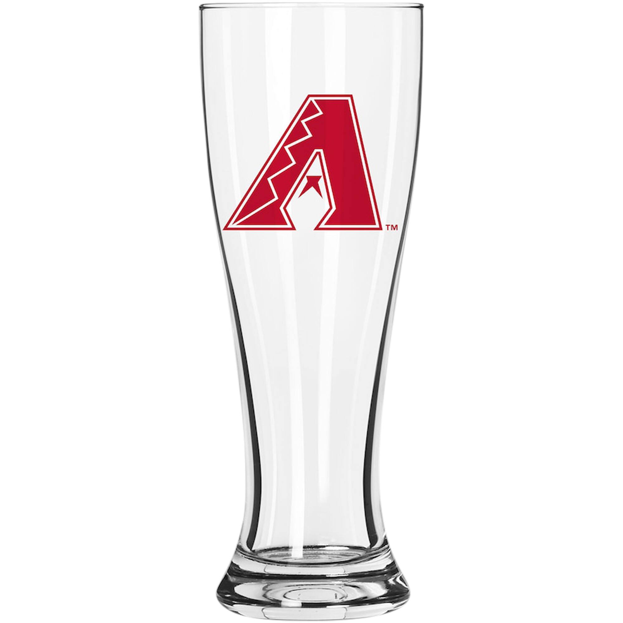 Front. Logo Brands - Arizona Diamondbacks 16oz. Gameday Pilsner Glass - Multicolor.
