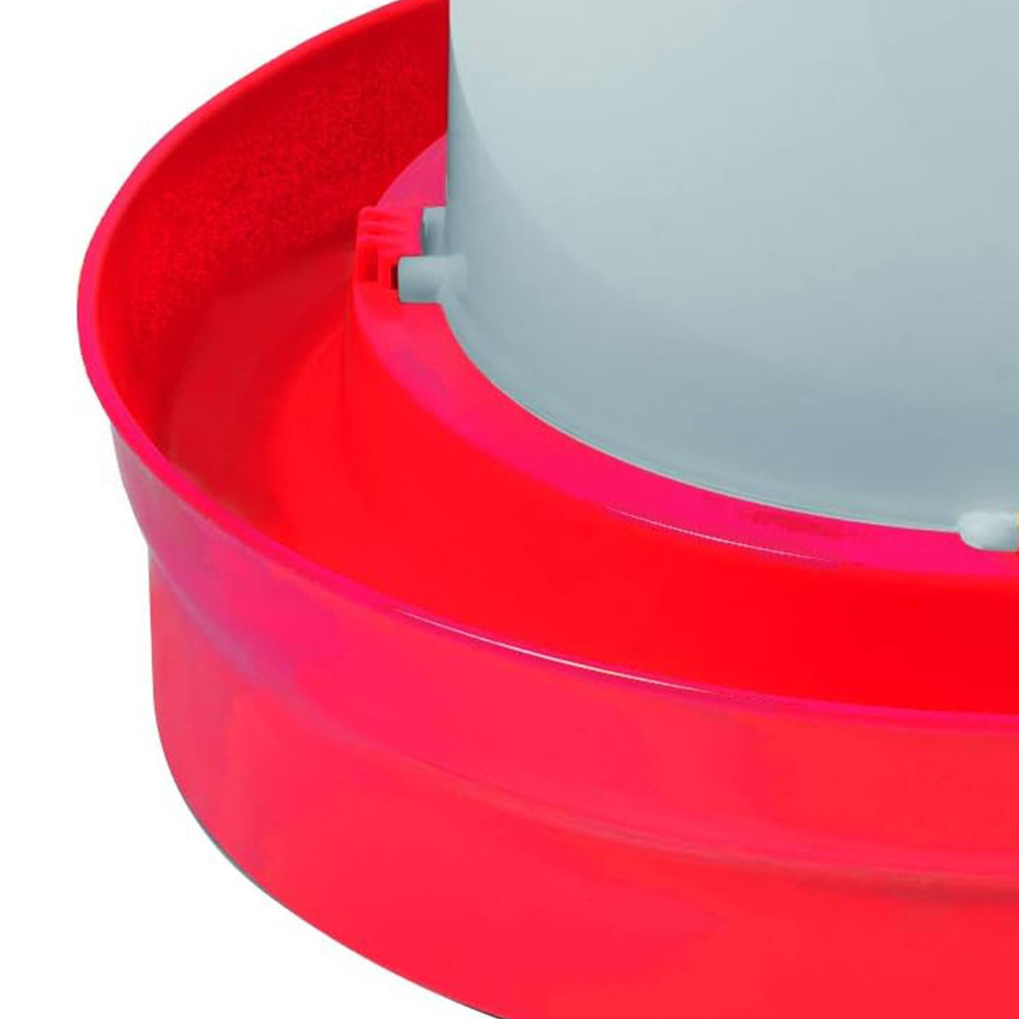Alt View 10. Little Giant - Little Giant Deep Base Poultry Waterer w/ Handle, Chickens & Birds, 1 Gal, Red - RED/WHITE.