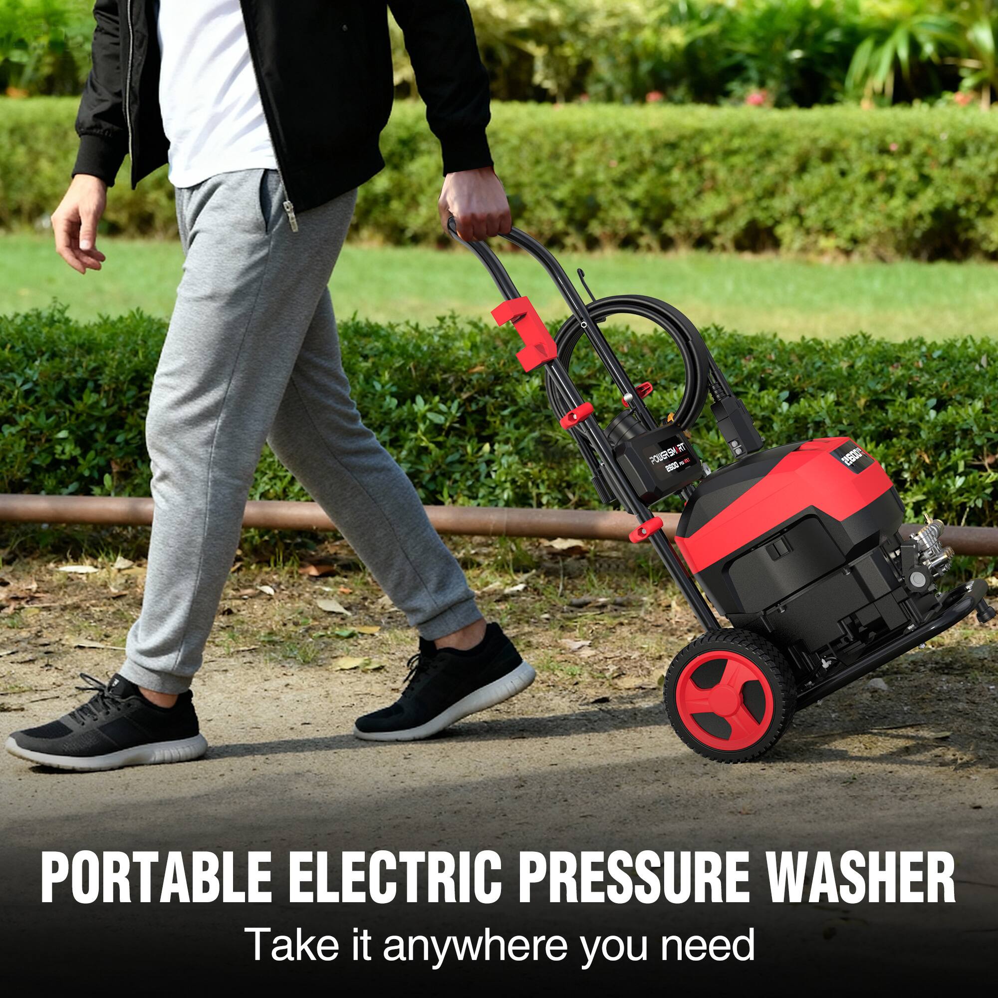 POUERSM 2900  
0092  
PORTABLE ELECTRIC PRESSURE WASHER  
Take it anywhere you need