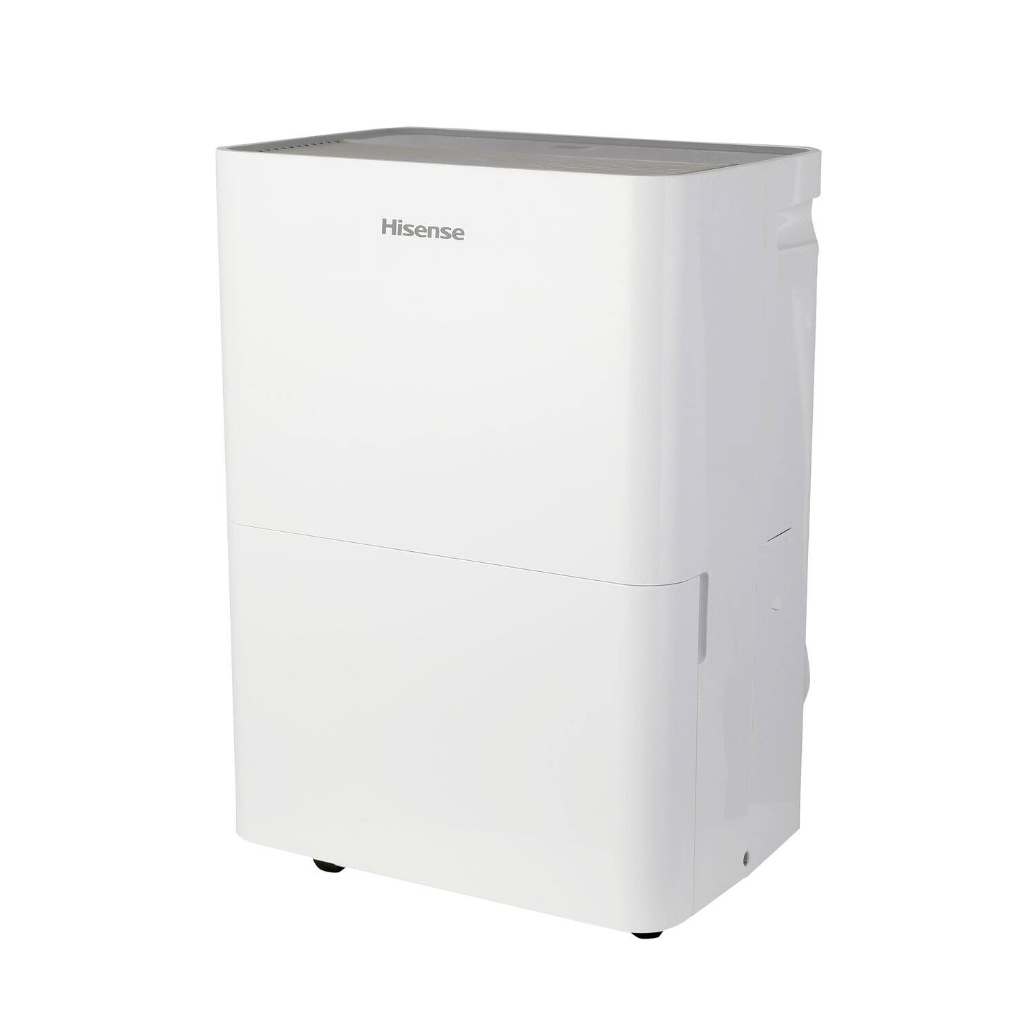 Alt View 4. Hisense - Hisense 35 Pint 3000 Sq. Ft. 8 quarts Bucket Capacity Compact Dehumidifier with Slide-Out Bucket - White.