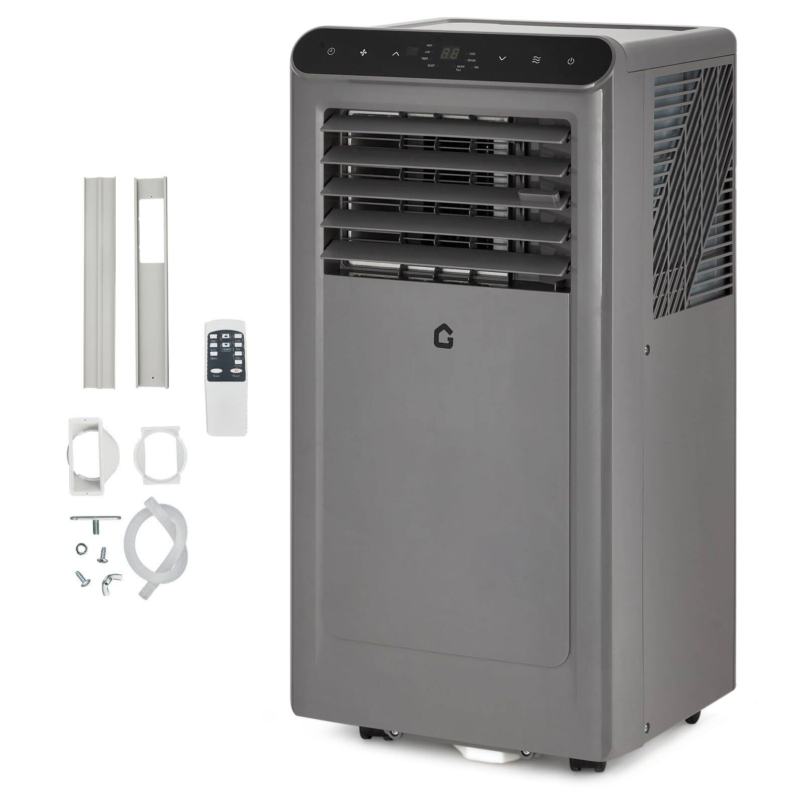 Front. GARVEE - 10000 BTU Portable Air Conditioners 3-in-1 Portable AC with Dehumidifier-450 Sq.Ft.