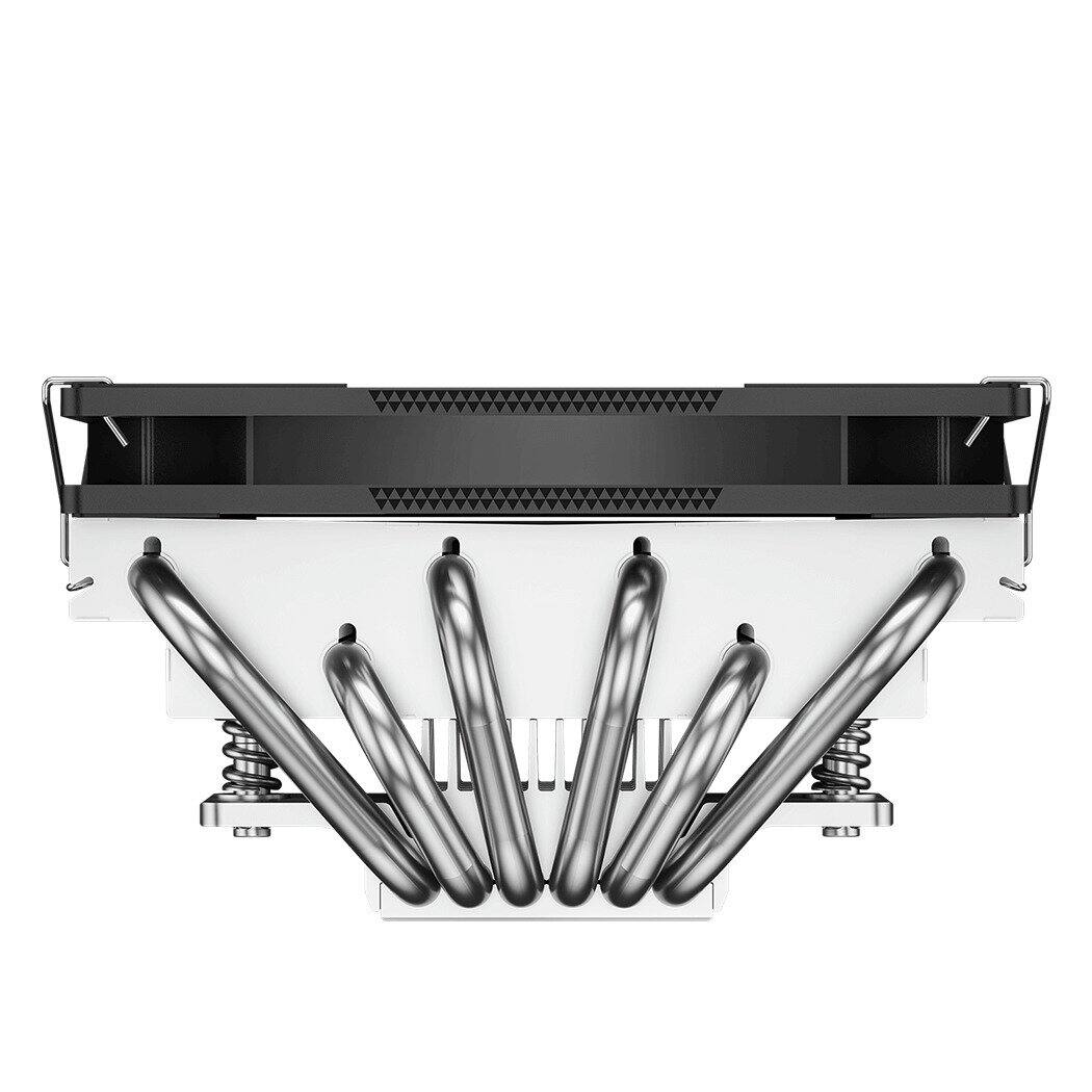 Alt View 1. PCCOOLER - RC600 67.5MM Height Low Profile Air Cooler - sliver.