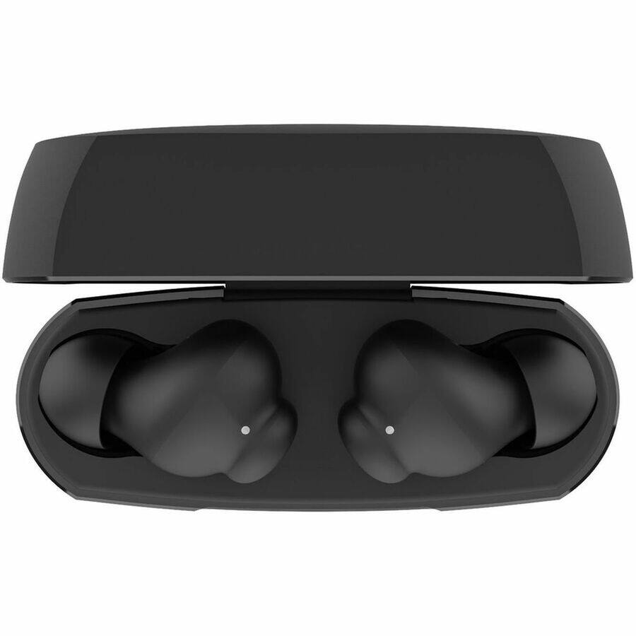 Alt View 5. Belkin - Belkin SoundForm Rhythm True Wireless Earbuds - Stereo - True Wireless - Bluetooth - 32.8 ft - Earbud - Binaural - Black.