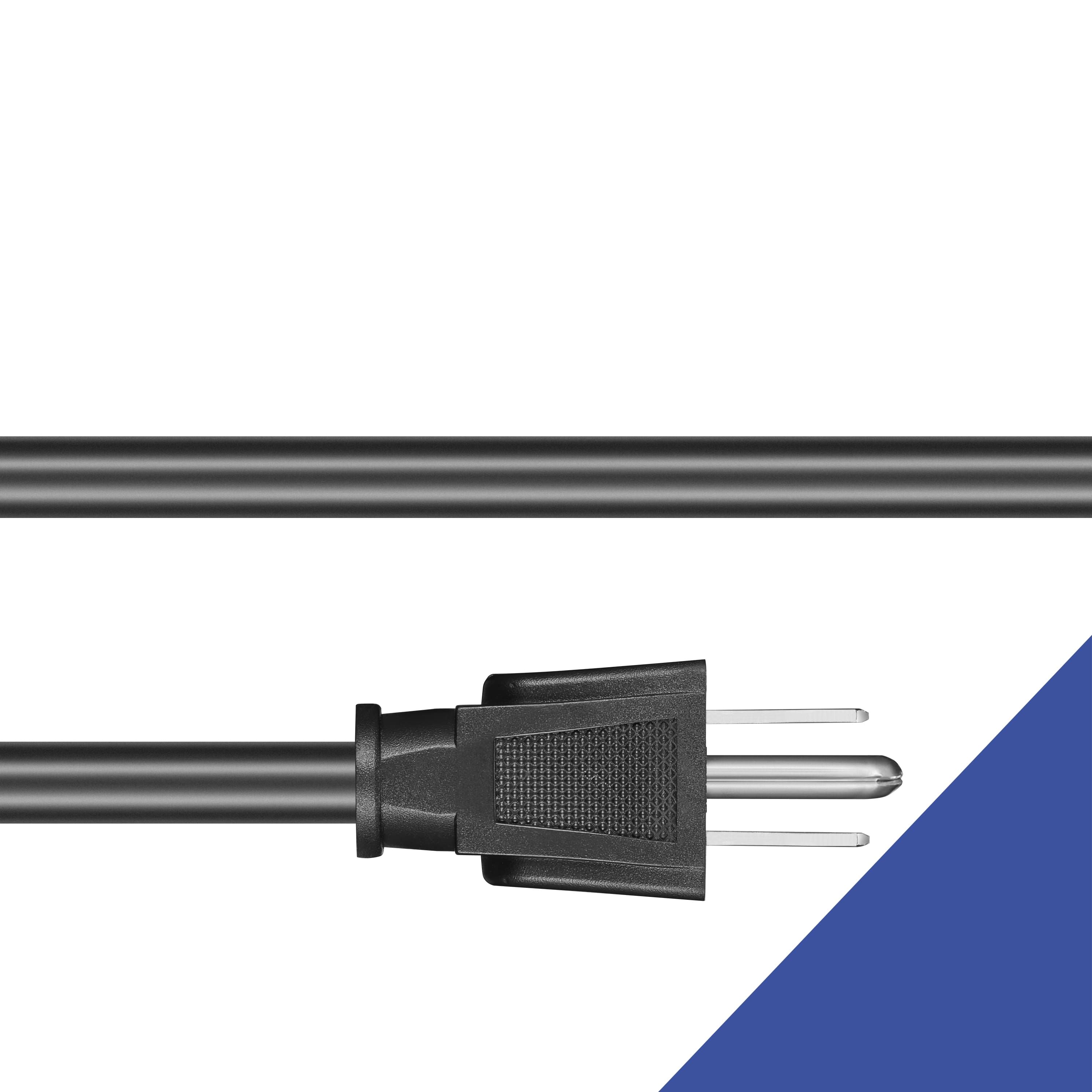 Alt View 17. Best Buy essentials™ - 12’ 16 AWG Indoor/Outdoor Extension Power Cord - Black.