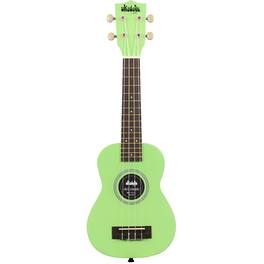 Kala - Ukadelic Soprano Ukulele - Grasshopper