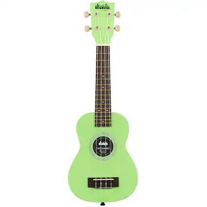 Front. Kala - Kala Matte Grasshopper Ukadelic Soprano Ukulele.