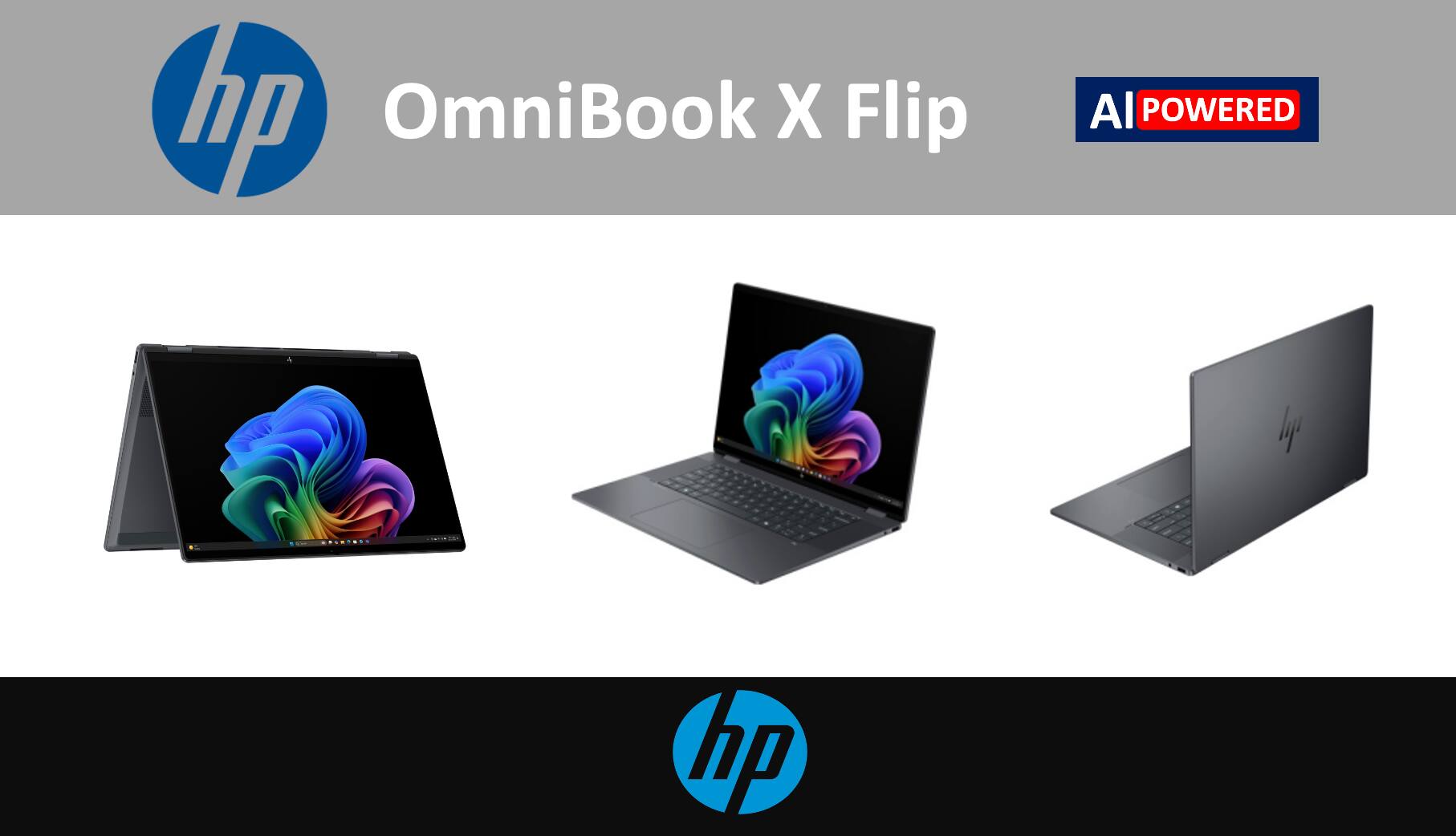 hp OmniBook X Flip  
AI POWERED