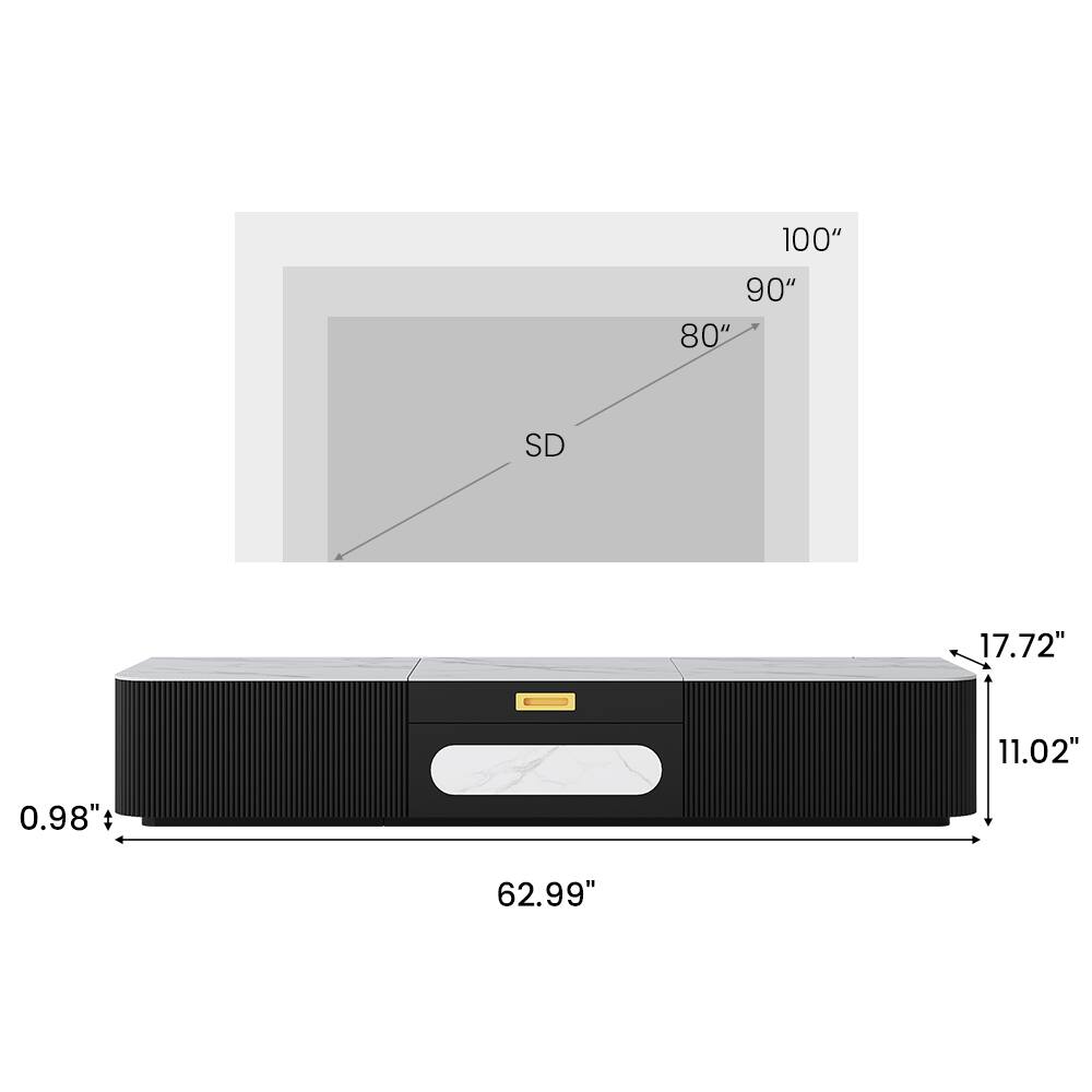 100"  
90"  
80"  
SD  
17.72"  
11.02"  
0.98"  
62.99"