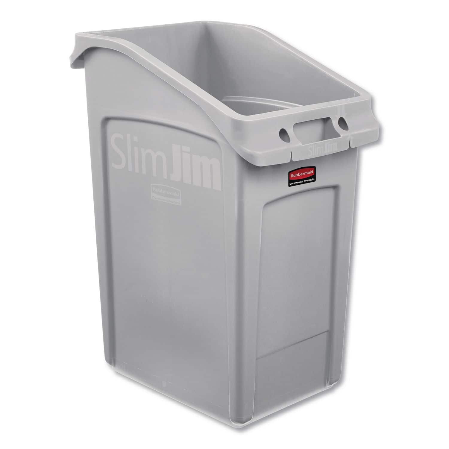 RubberMaid - Slim Jim Under-Counter Container, 23 Gal, Polyethylene, Gray