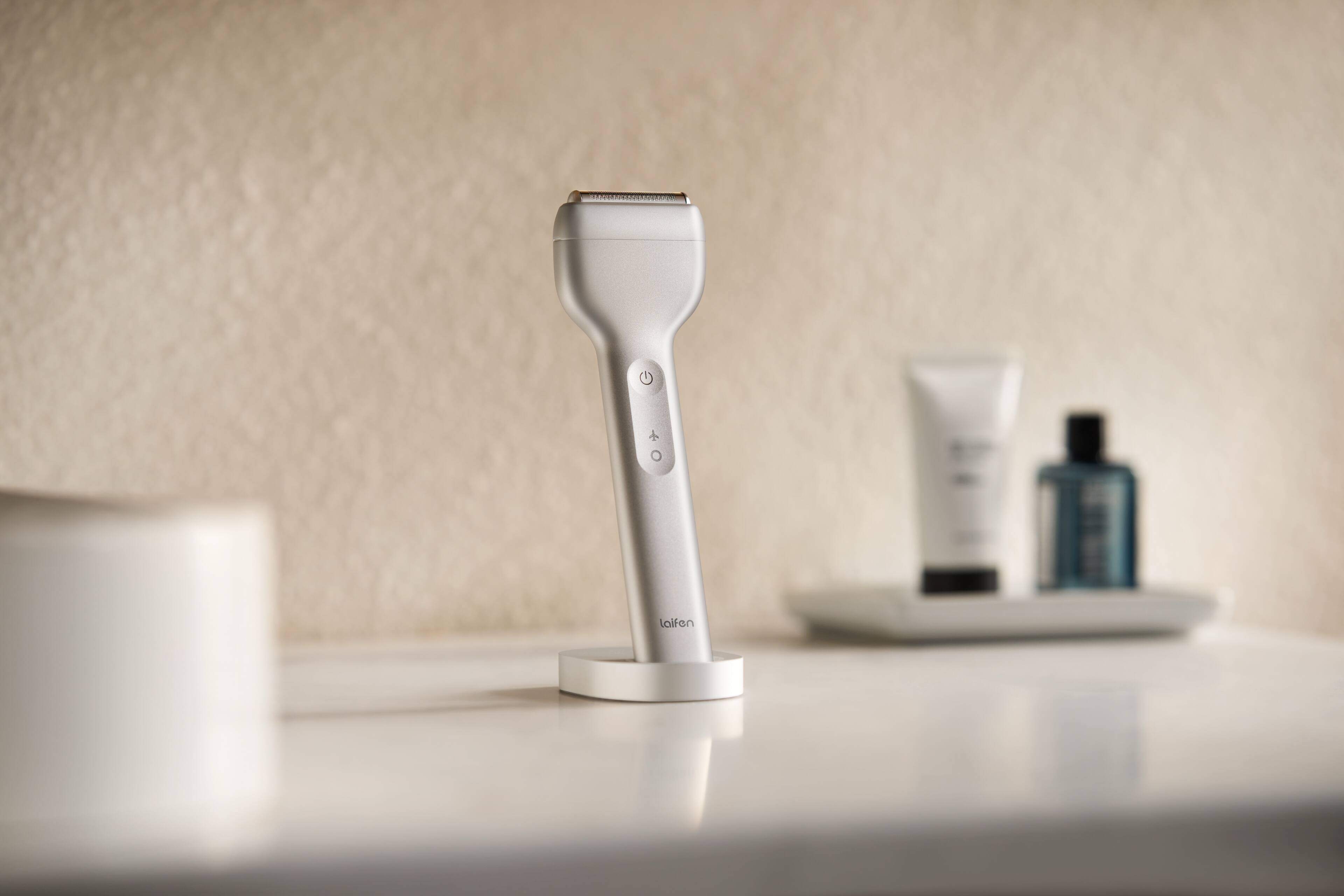 Alt View 9. Laifen - T1 Pro Electric Shaver - SILVER.