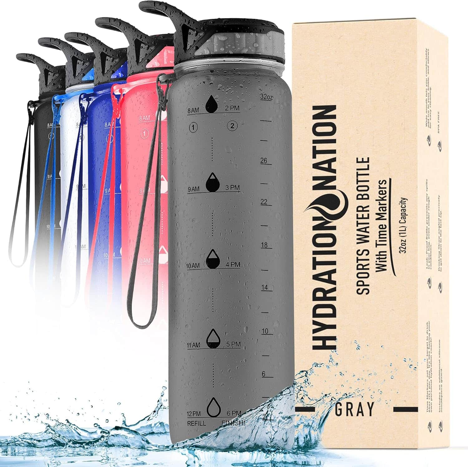 Prowater On 恩 500ml PRO+AQUA Whole House 10 GPM Salt-Free Water Softener Bundle