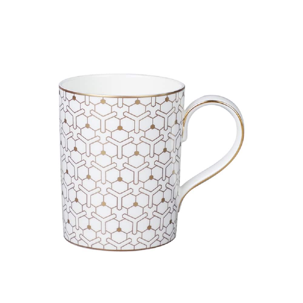 Jiallo - The Whispers of Elegance Tea Service Collection - Set of two 350cc Coffee Mugs - Multi Color