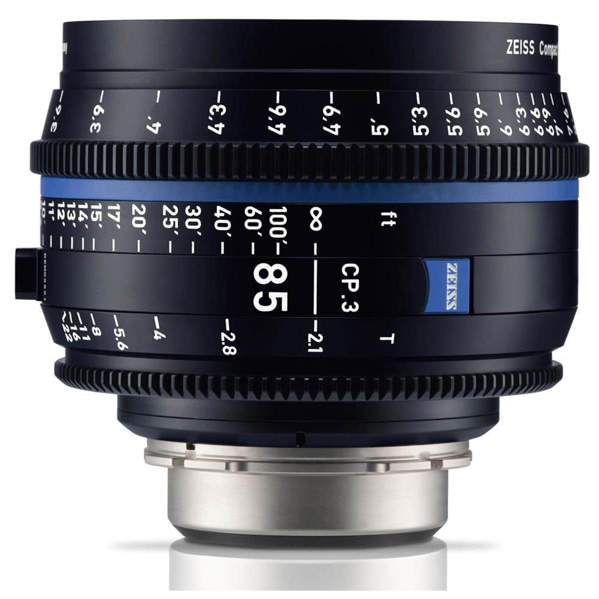ZEISS - CP.3 85mm T2.1 Compact Prime Cine Lens for Canon EF, Feet