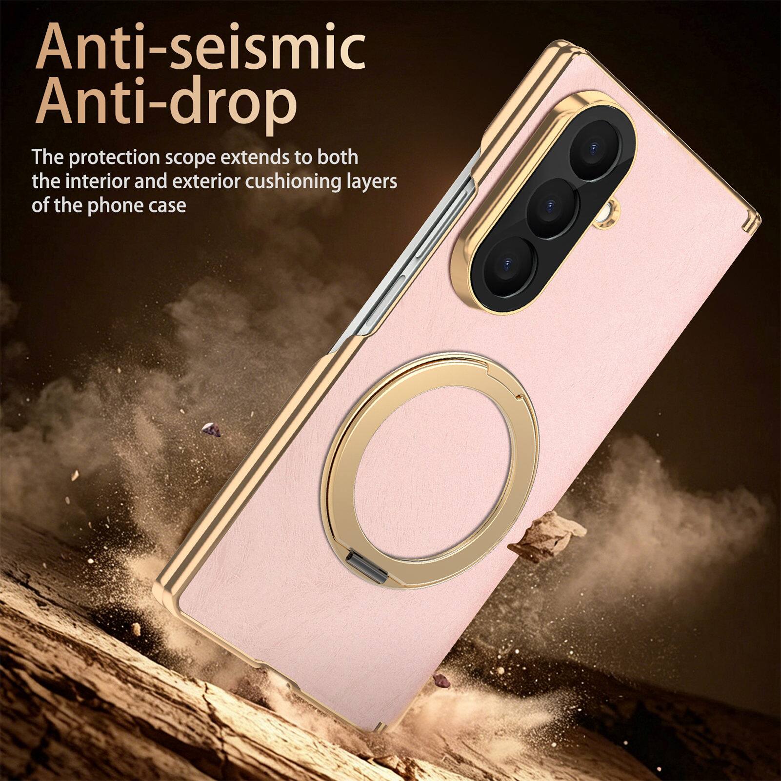 Anti-seismic Anti-drop  
The protection scope extends to both the interior and exterior cushioning layers of the phone case