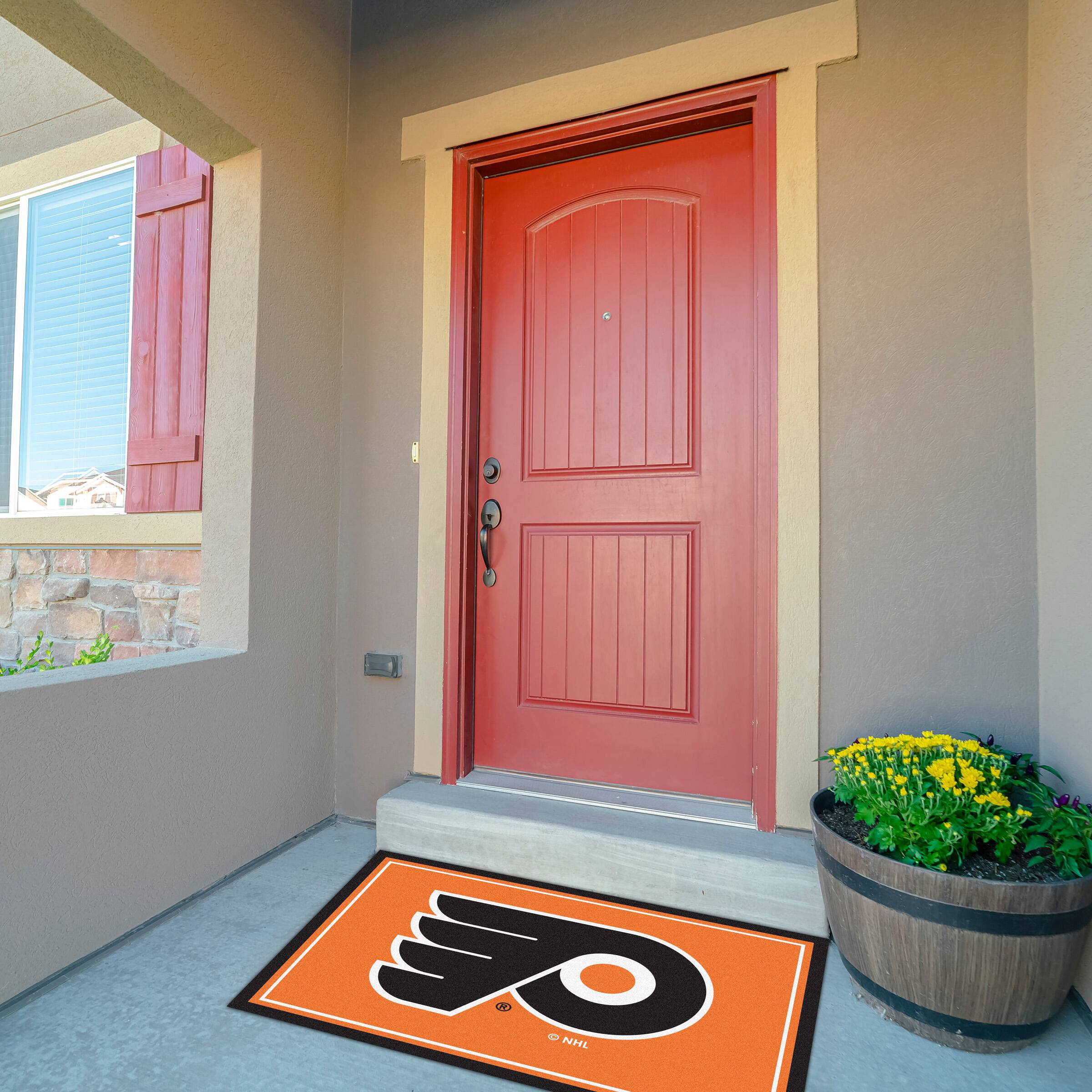 Alt View 3. Imperial - Philadelphia Flyers 2'8" x 3'10" Area Rug - Multicolor.