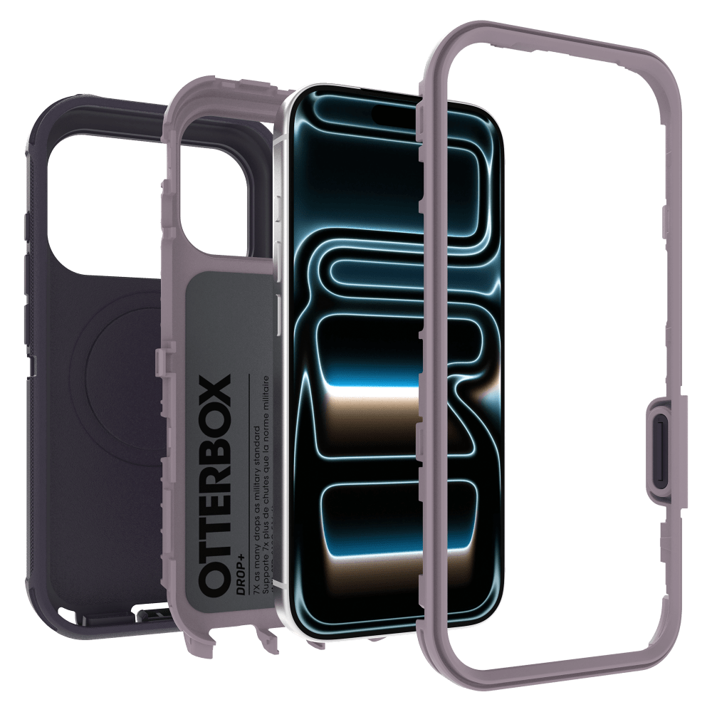 OTTERBOX  
DROP+  
standard military drops as many as 7X  
militaire à norme qui chutes de plus 7x Supporte