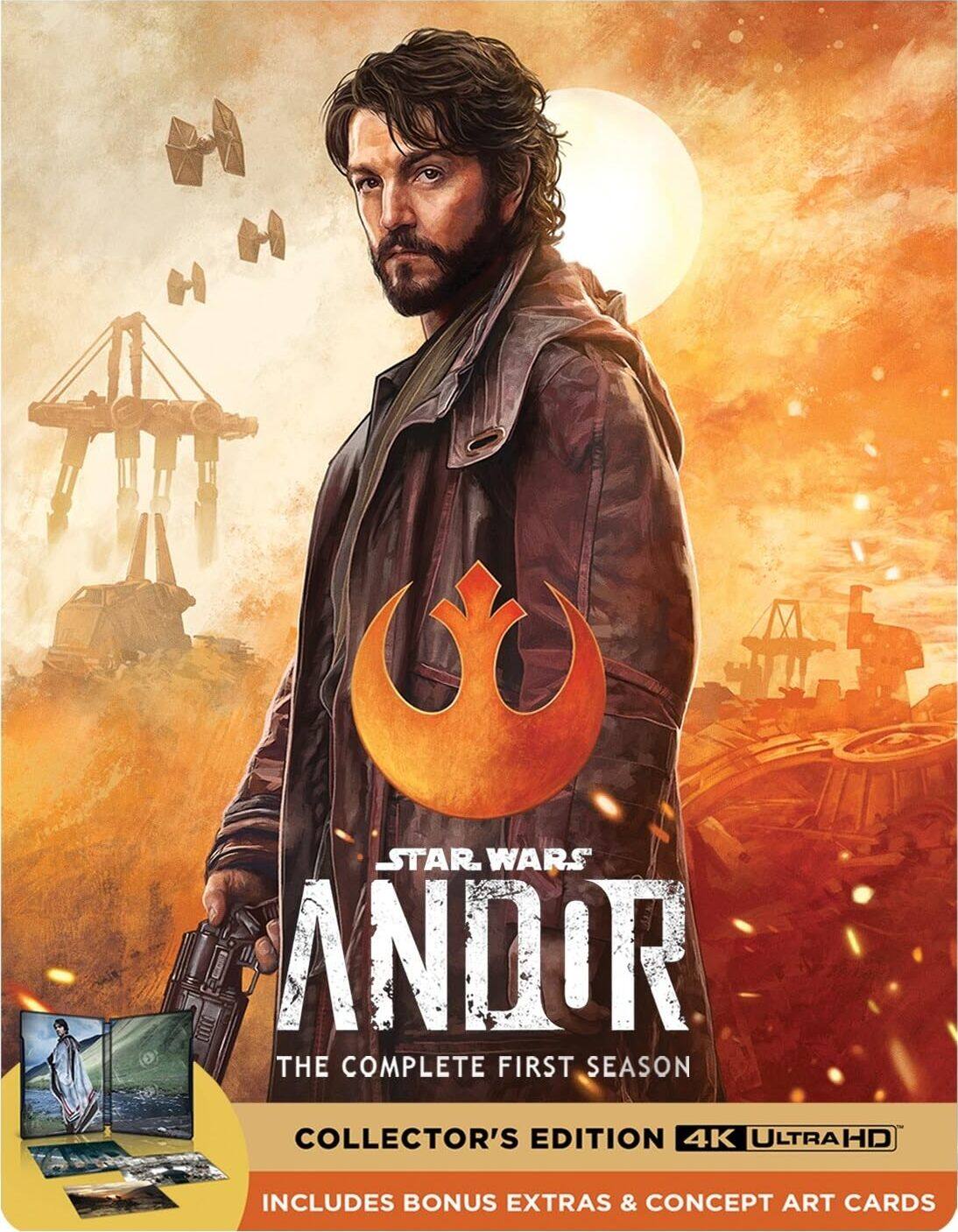 Alt View 1. New Steelbook Star Wars Andor: Season 1 - UHD.