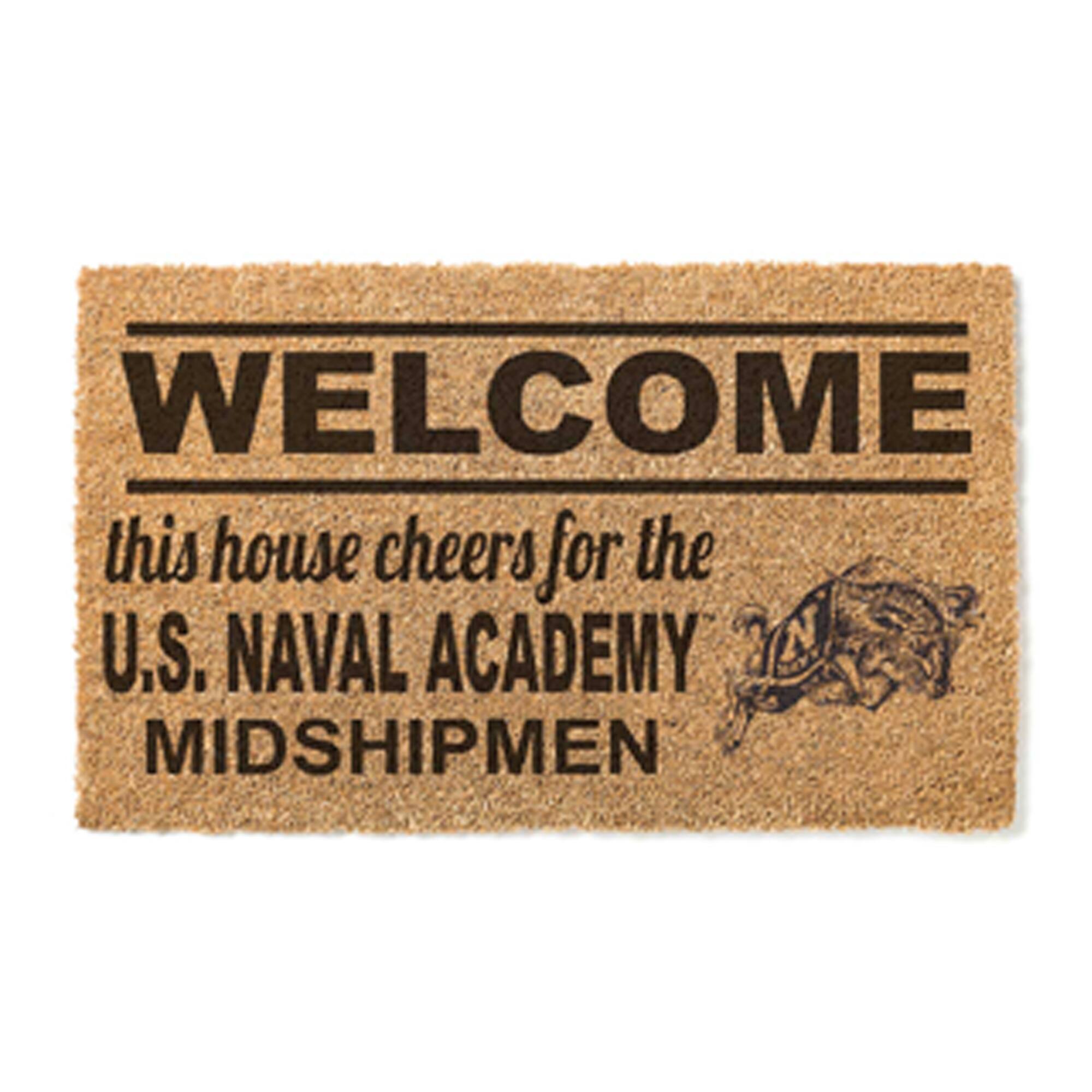 Navy Midshipmen 18" x 30" Welcome Doormat