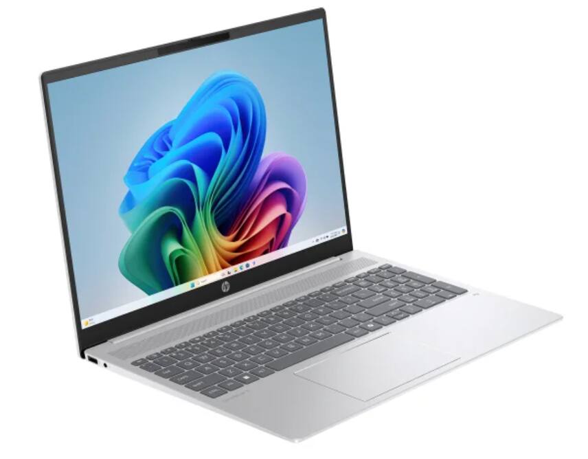 Alt View 1. HP - HP OmniBook 5 16-ag1075cl Glacier Silver Laptop, Ryzen AI 7 350, 32GB, 2TB SSD, 16.0 (1920x1200), 860M, W 11 Pro - Glacier Silver.