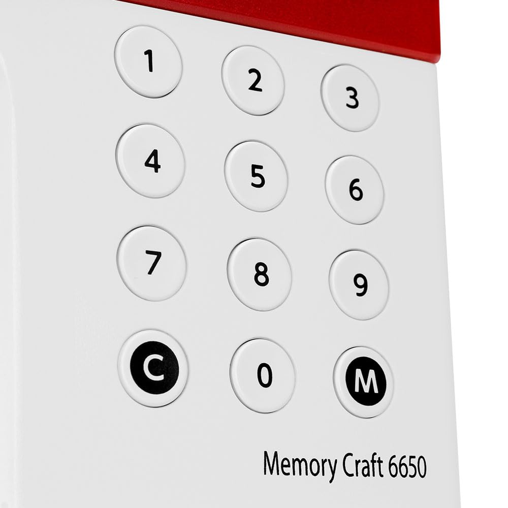 1 2 3  
4 5 6  
7 8 9  
C 0 M  

Memory Craft 6650