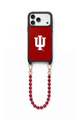 Bundle - Cordée Cases - Indiana University Phone Wristlet Set - iPhone 18 Pro - Red