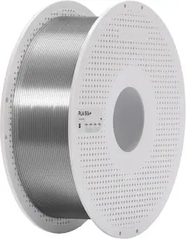 Bambu Lab - 1.75mm PLA Silk+ Filament - Silver